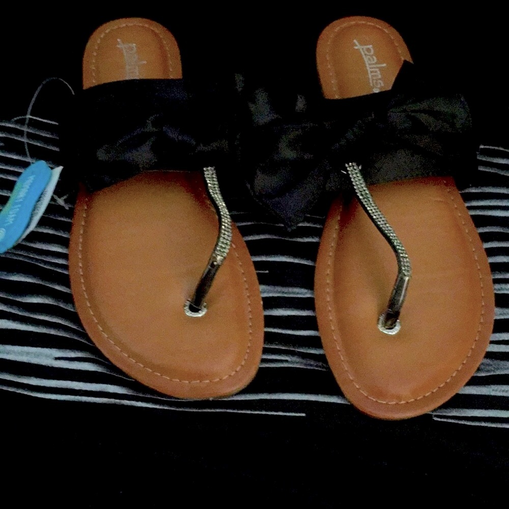 Palms Rhinestone and Satin Sandals